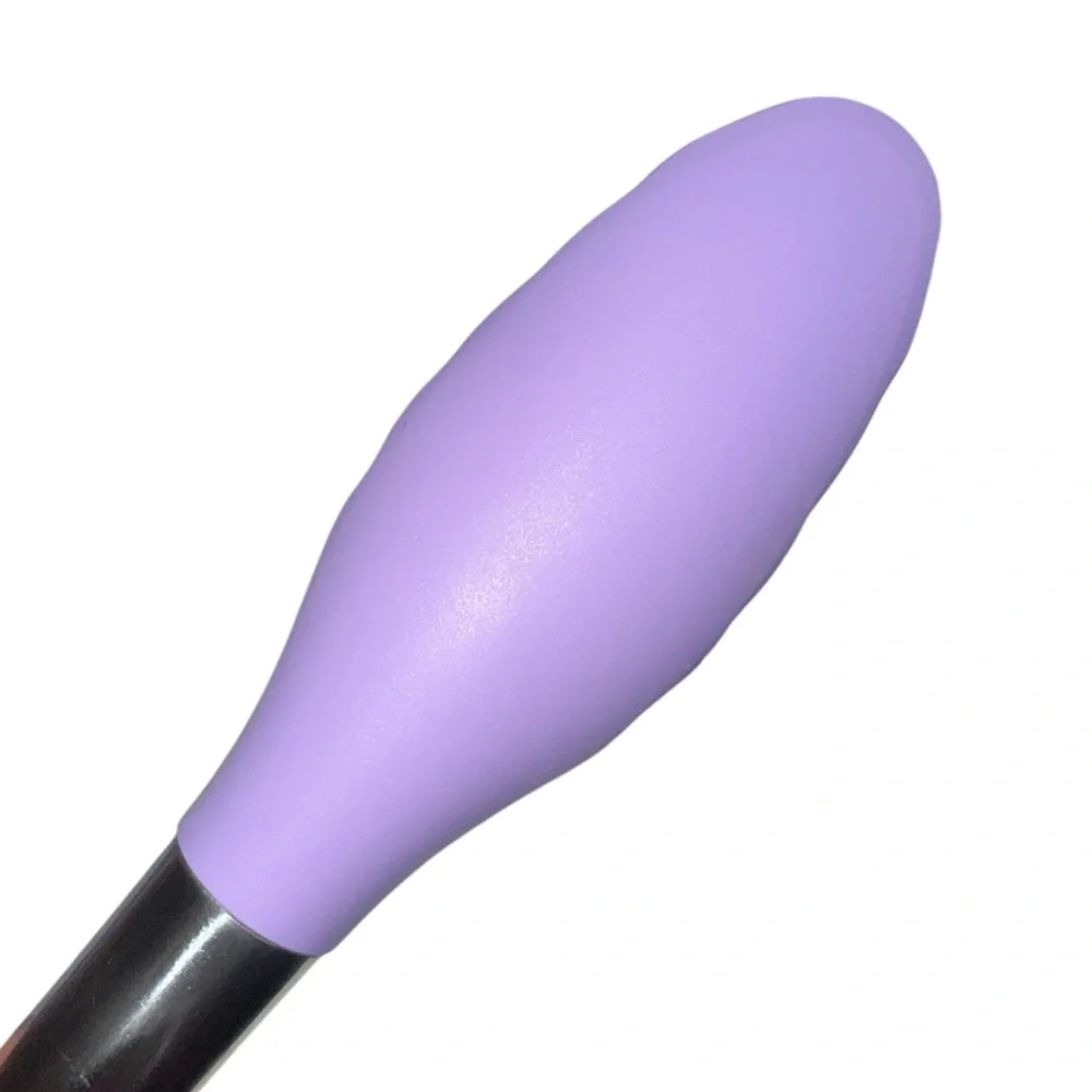 Williams Sonoma Stainless-Steel Silicone Slotted Turner + Tongs in Purple/Lilac